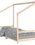 vidaXL Rám detskej postele 90x200 cm masívna borovica