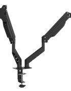 vidaXL Rameno na dva monitory pre max 27 palcov pružinu obrazovky 20kg