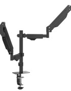 vidaXL Rameno na dva monitory pre max 27 palcov pružinu obrazovky 20kg