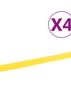 vidaXL Rampy na ochranu káblov 4 ks 985 cm žlté