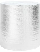 vidaXL Reflexná fólia za radiátor Strieborná 10 x 05 m Polyetylén