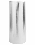 vidaXL Reflexná fólia za radiátor Strieborná 30 x 1 m Polyetylén