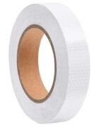 vidaXL Reflexná páska biela 25 cmx20 m PVC