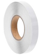 vidaXL Reflexná páska biela 25 cmx50 m PVC