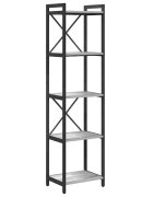 vidaXL Regál na knihy 40 x 30 x 155 cm Kompozitné drevo