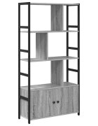 vidaXL Regál na knihy 80 x 30 x 1555 cm Kompozitné drevo