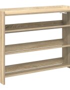 vidaXL Regál na topánky dub sonoma 80x25x62 cm spracované drevo