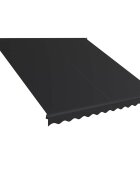 vidaXL Ručne zaťahovacia markíza 300x250 cm antracitová