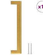 vidaXL Rukoväte na skrinku 10 ks zlaté 160 mm nehrdzavejúca oceľ