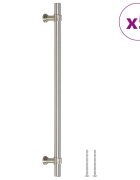 vidaXL Rukoväte na skrinku 5 ks strieborné 224 mm nehrdzavejúca oceľ