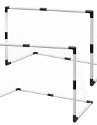 vidaXL Sada bránok na minifutbal 2 ks pre deti 915x48x61 cm