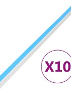 vidaXL Samolepiaci káblový rozvod 15x10 mm 10 m PVC