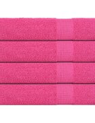 vidaXL Saunové osušky FROGN 4 ks ružové 80x200 cm 360 g/m²