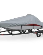vidaXL Šedá pokrývka pre čln dĺžka 427-488 cm šírka173 cm