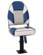 vidaXL Sedadlo s podstavcom do člna nastaviteľné o 360° otočné