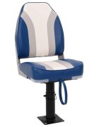 vidaXL Sedadlo s podstavcom do člna nastaviteľné o 360° otočné