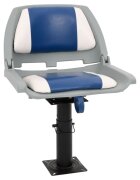 vidaXL Sedadlo s podstavcom do člna nastaviteľné o 360° otočné