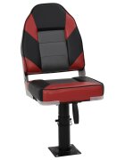 vidaXL Sedadlo s podstavcom do člna nastaviteľné o 360° otočné