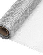 vidaXL Sieť proti hmyzu hliník 80x500 cm strieborná