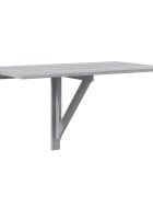 vidaXL Skladací nástenný stôl sivá sonoma 100x60x56cm spracované drevo