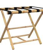 vidaXL Skladací stojan na batožinu 62x42x505 cm bambus