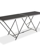 vidaXL Skladací tapetovací stôl MDF a hliník 200x60x78 cm