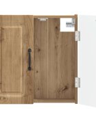 vidaXL Skriňa na terč UTRECHT Dub artisan 525 x 105 x 535 cm