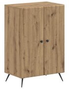 vidaXL Skriňa na topánky BREDA 595 x 395 x 90 cm Kompozitné drevo
