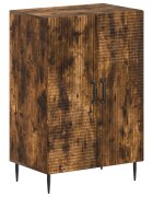 vidaXL Skriňa na topánky HAARLEM 595 x 395 x 895 cm Dymový dub