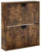 vidaXL Skriňa na topánky VENRAY 70 x 17 x 82 cm Kompozitné drevo