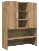 vidaXL Skrinka na práčku dub artisan 705x255x90 cm