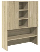 vidaXL Skrinka na práčku dub sonoma 705x24x90 cm