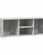 vidaXL Skrinka na topánky betónová sivá 102x35x35 cm kompozitné drevo