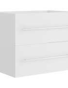 vidaXL Skrinka pod umývadlo biela 60x385x48 cm kompozitné drevo
