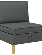 vidaXL Sofa s úložným priestorom Látka