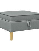 vidaXL Sofa s úložným priestorom Látka