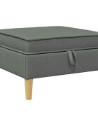 vidaXL Sofa s úložným priestorom Látka