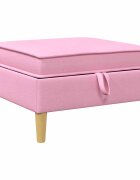vidaXL Sofa s úložným priestorom Látka