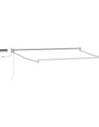 vidaXL Solárny elektrický rám na markízu 35 x 2 m Biela