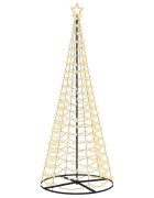 vidaXL Špirálový LED vianočný stromček s podstavcom EKENAS 250 cm