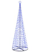 vidaXL Špirálový LED vianočný stromček s podstavcom EKENAS 300 cm