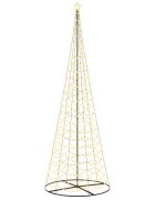 vidaXL Špirálový LED vianočný stromček s podstavcom EKENAS 400 cm