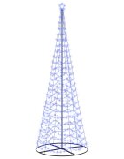 vidaXL Špirálový LED vianočný stromček s podstavcom EKENAS 400 cm