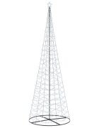 vidaXL Špirálový LED vianočný stromček s podstavcom EKENAS 400 cm