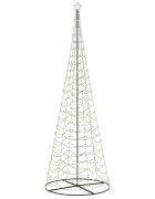 vidaXL Špirálový LED vianočný stromček s podstavcom EKENAS 400 cm