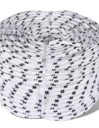 vidaXL Spletané lodné lano polyester 10 mm x 50 m