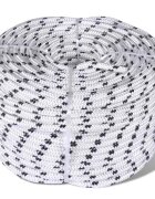 vidaXL Spletané lodné lano polyester 6 mm x 50 m