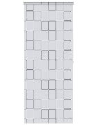 vidaXL Sprchová roleta 100x240 cm štvorcový vzor