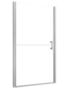 vidaXL Sprchové dvere nepriehľadné tvrdené sklo 81x195 cm