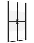 vidaXL Sprchové dvere polo-mliečne ESG (73-76)x190 cm
